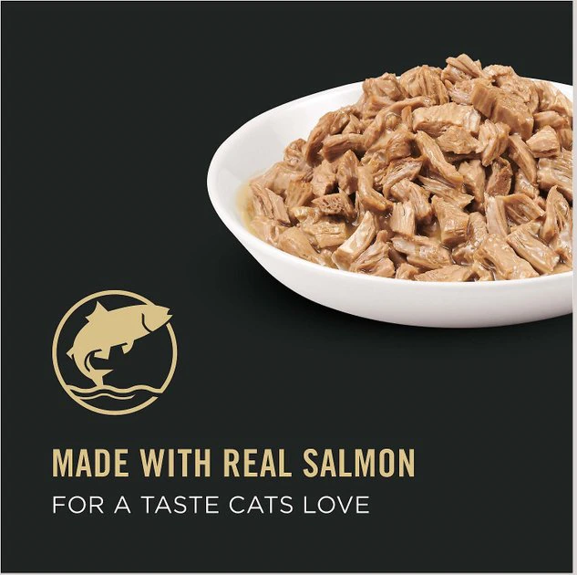 Purina Pro Plan Adult Salmon Entree in Sauce Canned Cat Food 8 Purina Pro Plan Adult Salmon Entree in Sauce Canned Cat Food - Image 8