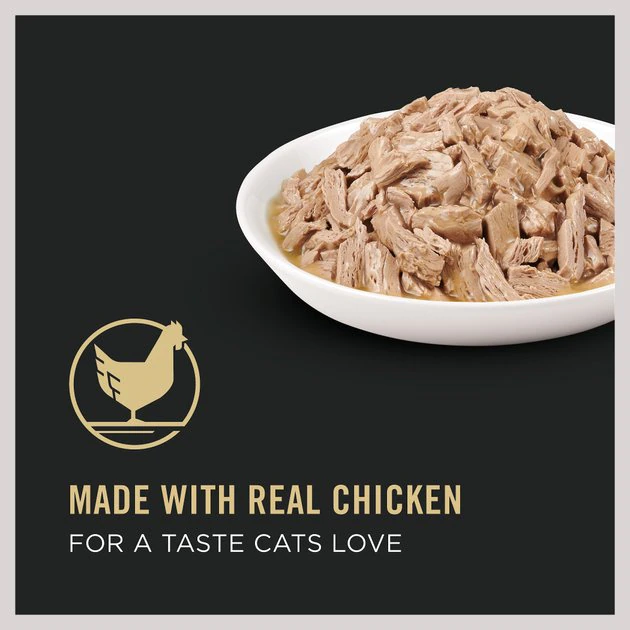 Purina Pro Plan Adult Chicken Entree in Gravy Canned Cat Food 2 Purina Pro Plan Adult Chicken Entree in Gravy Canned Cat Food - Image 2