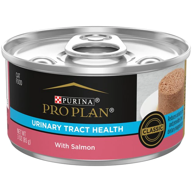 Purina Pro Plan Focus Adult Urinary Tract Health Formula with Salmon Classic Canned Cat Food 1 Purina Pro Plan Focus Adult Urinary Tract Health Formula with Salmon Classic Canned Cat Food