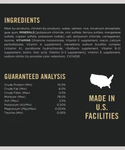 Purina Pro Plan Focus Adult Urinary Tract Health Formula with Salmon Classic Canned Cat Food 12 Purina Pro Plan Focus Adult Urinary Tract Health Formula with Salmon Classic Canned Cat Food -Elanco Sales 102305 PT4. SY630 V1634249274