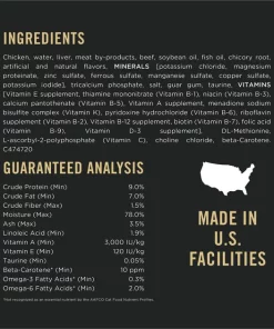 Purina Pro Plan Prime Plus Adult 7+ Chicken & Beef Entree Classic Canned Cat Food 12 Purina Pro Plan Prime Plus Adult 7+ Chicken & Beef Entree Classic Canned Cat Food -Elanco Sales 111098 PT4. SY630 V1648510610
