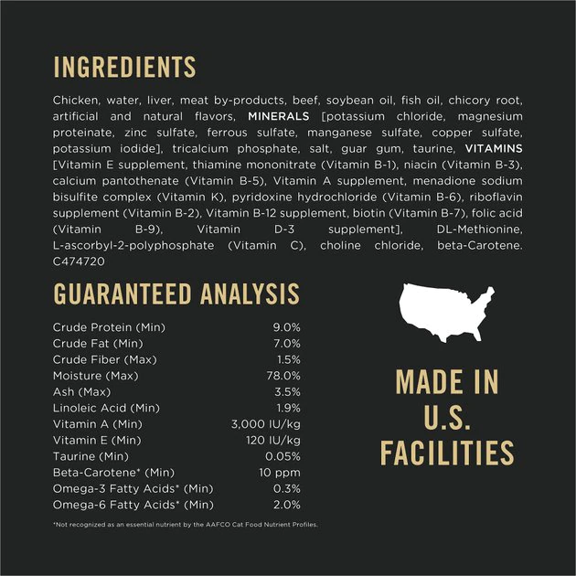 Purina Pro Plan Prime Plus Adult 7+ Chicken & Beef Entree Classic Canned Cat Food 5 Purina Pro Plan Prime Plus Adult 7+ Chicken & Beef Entree Classic Canned Cat Food - Image 5