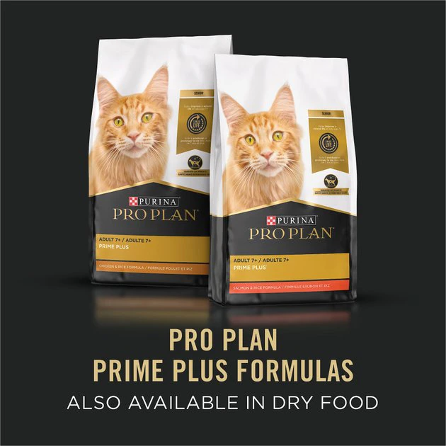 Purina Pro Plan Prime Plus Adult 7+ Chicken & Beef Entree Classic Canned Cat Food 7 Purina Pro Plan Prime Plus Adult 7+ Chicken & Beef Entree Classic Canned Cat Food - Image 7