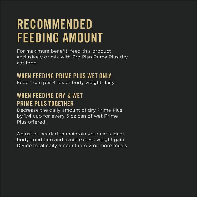 Purina Pro Plan Prime Plus Adult 7+ Chicken & Beef Entree Classic Canned Cat Food 8 Purina Pro Plan Prime Plus Adult 7+ Chicken & Beef Entree Classic Canned Cat Food - Image 8