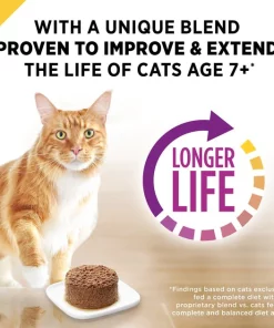 Purina Pro Plan Prime Plus Adult 7+ Salmon & Tuna Entree Classic Canned Cat Food 12 Purina Pro Plan Prime Plus Adult 7+ Salmon & Tuna Entree Classic Canned Cat Food -Elanco Sales 111107 PT3. SY630 V1585863074
