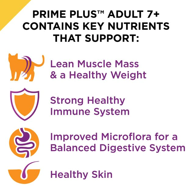 Purina Pro Plan Prime Plus Adult 7+ Salmon & Tuna Entree Classic Canned Cat Food 6 Purina Pro Plan Prime Plus Adult 7+ Salmon & Tuna Entree Classic Canned Cat Food - Image 6