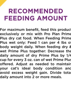 Purina Pro Plan Prime Plus Adult 7+ Salmon & Tuna Entree Classic Canned Cat Food 17 Purina Pro Plan Prime Plus Adult 7+ Salmon & Tuna Entree Classic Canned Cat Food -Elanco Sales 111107 PT8. SY630 V1585863081