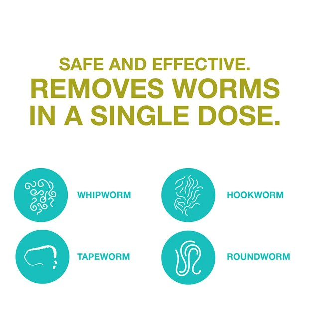 Elanco Quad Dewormer for Hookworms, Roundworms, Tapeworms & Whipworms for Small Breed Dogs 4 Elanco Quad Dewormer for Hookworms, Roundworms, Tapeworms & Whipworms for Small Breed Dogs - Image 4