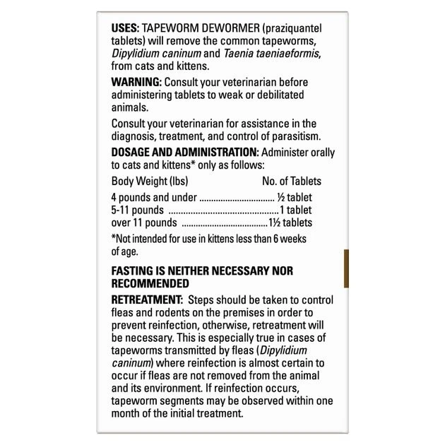 Elanco Dewormer for Tapeworms for Cats 5 Elanco Dewormer for Tapeworms for Cats - Image 5