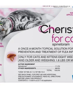 Cheristin Flea Spot Treatment for Cats, over 1.8 lbs