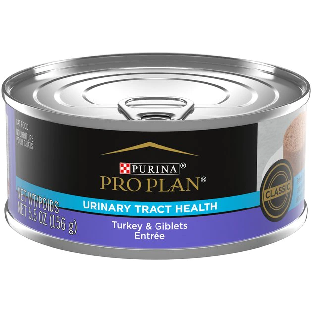 Purina Pro Plan Focus Adult Classic Urinary Tract Health Formula Turkey & Giblets Entree Canned Cat Food 1 Purina Pro Plan Focus Adult Classic Urinary Tract Health Formula Turkey & Giblets Entree Canned Cat Food