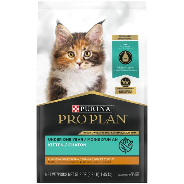 Purina Pro Plan Kitten Chicken & Egg Formula Grain-Free Kitten Food 1 Purina Pro Plan Kitten Chicken & Egg Formula Grain-Free Kitten Food