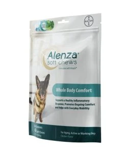 Alenza Soft Chews Whole Body Comfort Chicken Flavor Dog Supplement 13 Alenza Soft Chews Whole Body Comfort Chicken Flavor Dog Supplement -Elanco Sales 140869 PT4. SY630 V1511909087