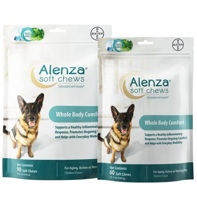 Alenza Soft Chews Whole Body Comfort Chicken Flavor Dog Supplement 9 Alenza Soft Chews Whole Body Comfort Chicken Flavor Dog Supplement - Image 9