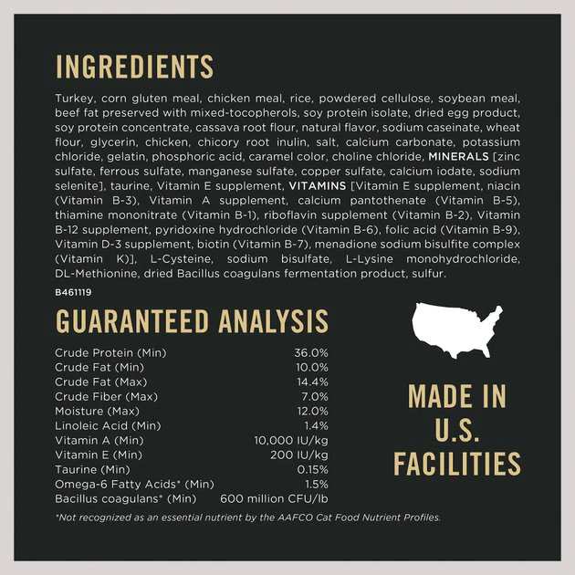 Purina Pro Plan Indoor Hairball Management Shredded Blend Turkey & Rice Formula Dry Cat Food 7 Purina Pro Plan Indoor Hairball Management Shredded Blend Turkey & Rice Formula Dry Cat Food - Image 7