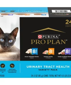 Purina Pro Plan Urinary Tract Health Variety Pack Canned Cat Food