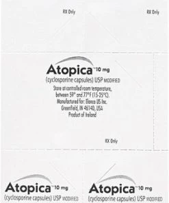 Atopica (Cyclosporine) Capsules for Dogs -Elanco Sales 146108 PT3. SY630 V1525361967
