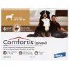 Comfortis Chewable Tablet for Dogs, 60.1-120 lbs, (Brown Box)