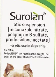 Surolan Otic Suspension for Dogs