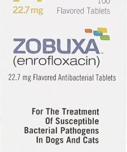 Zobuxa (Enrofloxacin) Tablets for Dogs & Cats