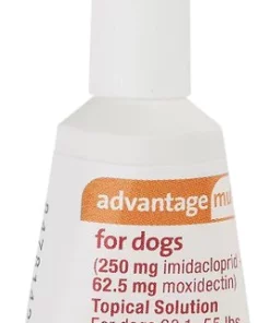 Advantage Multi Topical Solution for Dogs, 20.1-55 lbs, (Red Box) 14 Advantage Multi Topical Solution for Dogs, 20.1-55 lbs, (Red Box) -Elanco Sales 146318 PT6. SY630 V1561554149