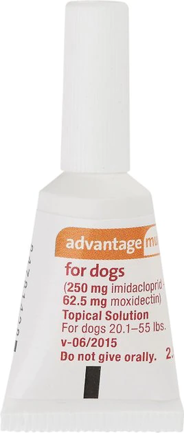 Advantage Multi Topical Solution for Dogs, 20.1-55 lbs, (Red Box) 7 Advantage Multi Topical Solution for Dogs, 20.1-55 lbs, (Red Box) - Image 7