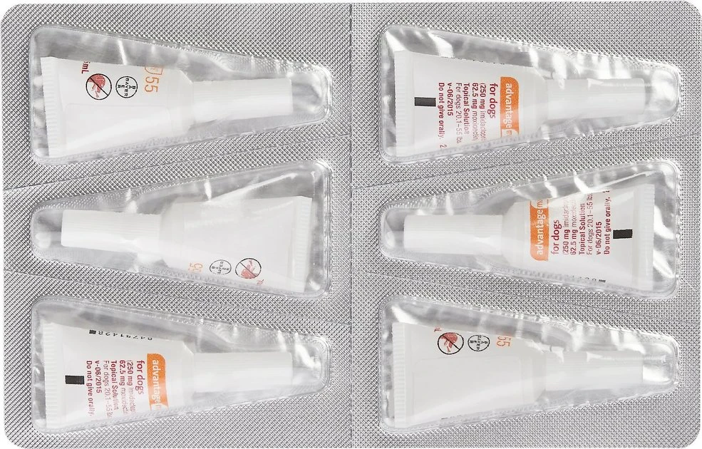 Advantage Multi Topical Solution for Dogs, 20.1-55 lbs, (Red Box) 8 Advantage Multi Topical Solution for Dogs, 20.1-55 lbs, (Red Box) - Image 8