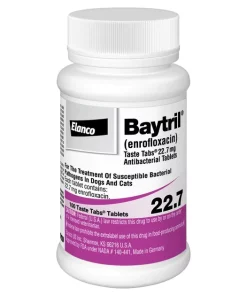 Baytril (Enrofloxacin) Taste Tabs for Dogs & Cats