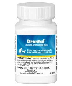Drontal Tablets for Cats & Kittens, 2-16 lbs