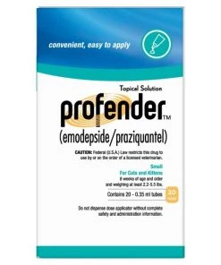 Profender Topical Solution for Cats, 2.2-5.5 lbs, (Green Box) -Elanco Sales 146352 PT3. SY630 V1645818125