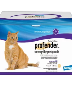Profender Topical Solution for Cats, 11-17.6 lbs, (Purple Box)