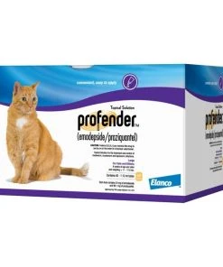 Profender Topical Solution for Cats, 11-17.6 lbs, (Purple Box) -Elanco Sales 146356 PT3. SY630 V1648232506