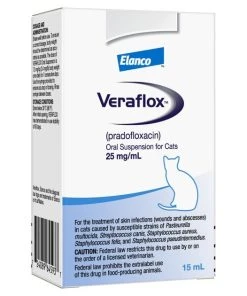 Veraflox Oral Suspension for Cats -Elanco Sales 146930 PT2. SY630 V1649345845