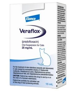 Veraflox Oral Suspension for Cats -Elanco Sales 146930 PT3. SY630 V1649353015