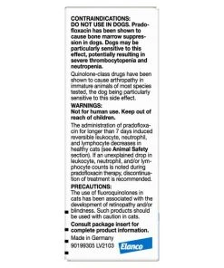 Veraflox Oral Suspension for Cats -Elanco Sales 146930 PT5. SY630 V1649343717