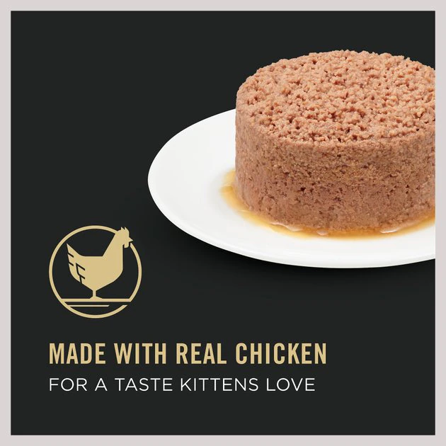 Purina Pro Plan Classic Chicken Grain-Free Kitten Entree Canned Cat Food 2 Purina Pro Plan Classic Chicken Grain-Free Kitten Entree Canned Cat Food - Image 2