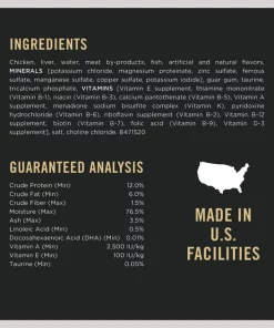 Purina Pro Plan Classic Chicken Grain-Free Kitten Entree Canned Cat Food 12 Purina Pro Plan Classic Chicken Grain-Free Kitten Entree Canned Cat Food -Elanco Sales 147932 PT4. SY630 V1649223394