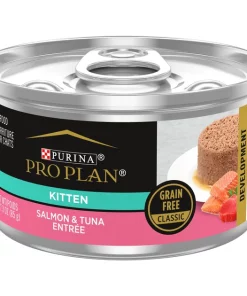 Purina Pro Plan Classic Salmon & Tuna Grain-Free Kitten Entree Canned Cat Food