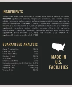 Purina Pro Plan Classic Salmon & Tuna Grain-Free Kitten Entree Canned Cat Food 13 Purina Pro Plan Classic Salmon & Tuna Grain-Free Kitten Entree Canned Cat Food -Elanco Sales 147934 PT4. SY630 V1645829811