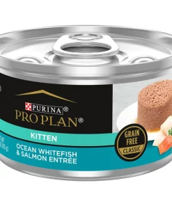 Purina Pro Plan True Nature Natural Ocean Whitefish & Salmon Grain-Free Kitten Formula Canned Cat Food