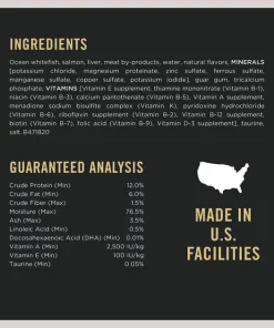Purina Pro Plan True Nature Natural Ocean Whitefish & Salmon Grain-Free Kitten Formula Canned Cat Food -Elanco Sales 147938 PT4. SY630 V1642460511