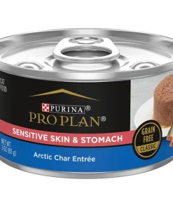 Purina Pro Plan Focus Sensitive Skin & Stomach Classic Arctic Char Grain-Free Entree Canned Cat Food