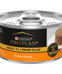 Purina Pro Plan Prime Plus 7+ Classic Chicken Grain-Free Entree Canned Cat Food