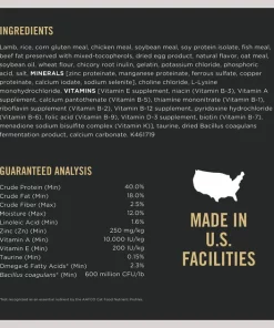 Purina Pro Plan Adult Sensitive Skin & Stomach Lamb & Rice Formula Dry Cat Food -Elanco Sales 147952 PT5. SY630 V1649219245