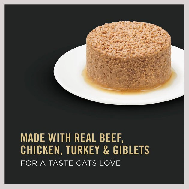 Purina Pro Plan Senior Adult 7+ Poultry & Beef Favorites Pate Variety Pack Canned Cat Food 3 Purina Pro Plan Senior Adult 7+ Poultry & Beef Favorites Pate Variety Pack Canned Cat Food - Image 3