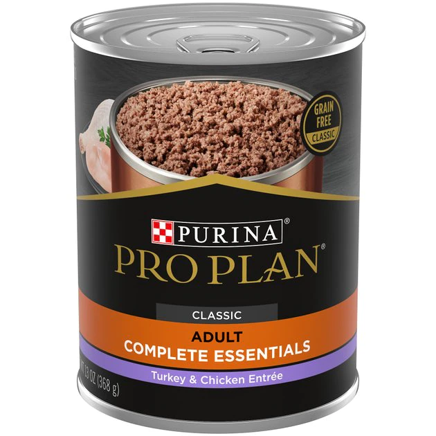 Purina Pro Plan Savor Classic Turkey & Chicken Entree Grain-Free Canned Dog Food 1 Purina Pro Plan Savor Classic Turkey & Chicken Entree Grain-Free Canned Dog Food