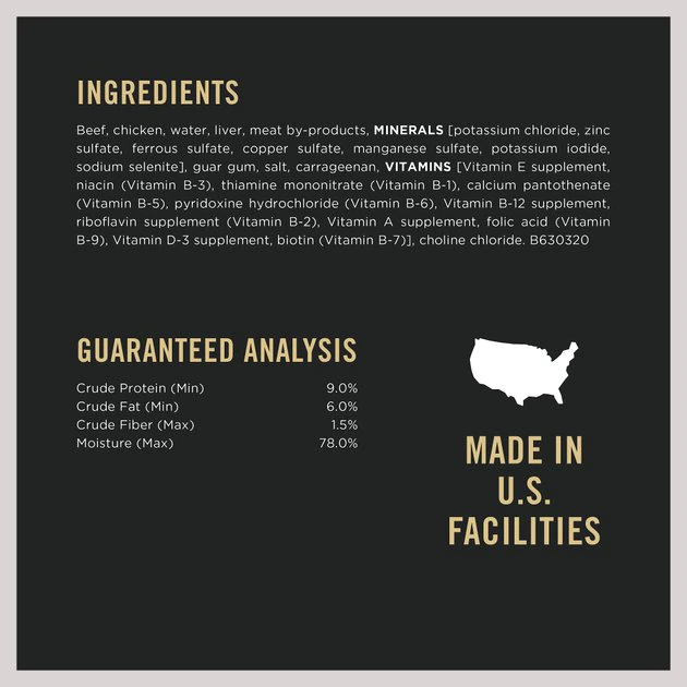 Purina Pro Plan Savor Classic Beef & Chicken Entree Grain-Free Canned Dog Food 5 Purina Pro Plan Savor Classic Beef & Chicken Entree Grain-Free Canned Dog Food - Image 5