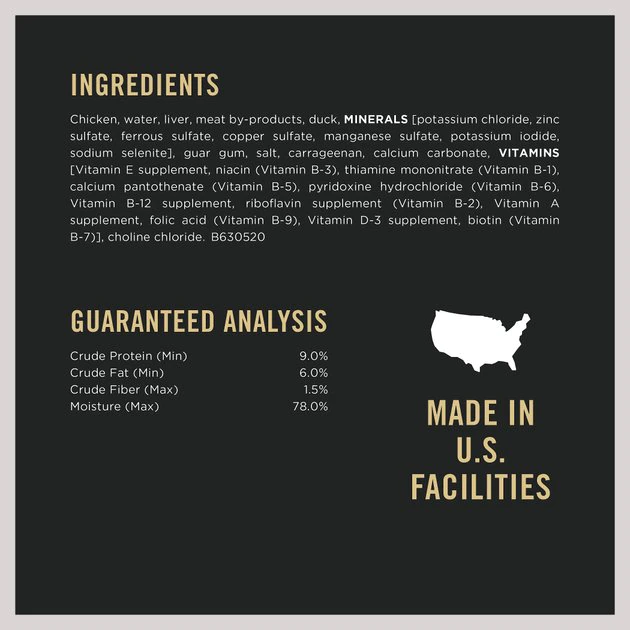 Purina Pro Plan Savor Classic Chicken & Duck Entree Grain-Free Canned Dog Food 5 Purina Pro Plan Savor Classic Chicken & Duck Entree Grain-Free Canned Dog Food - Image 5