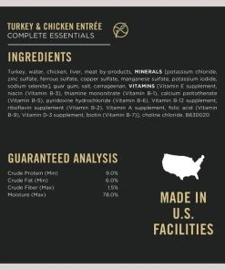 Purina Pro Plan Savor Classic 3 Entrees Variety Pack Grain-Free Canned Dog Food 16 Purina Pro Plan Savor Classic 3 Entrees Variety Pack Grain-Free Canned Dog Food -Elanco Sales 156331 PT7. SY630 V1634254905