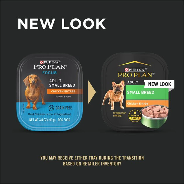 Purina Pro Plan Focus Small Breed Chicken Entree Grain-Free Wet Dog Food 2 Purina Pro Plan Focus Small Breed Chicken Entree Grain-Free Wet Dog Food - Image 2